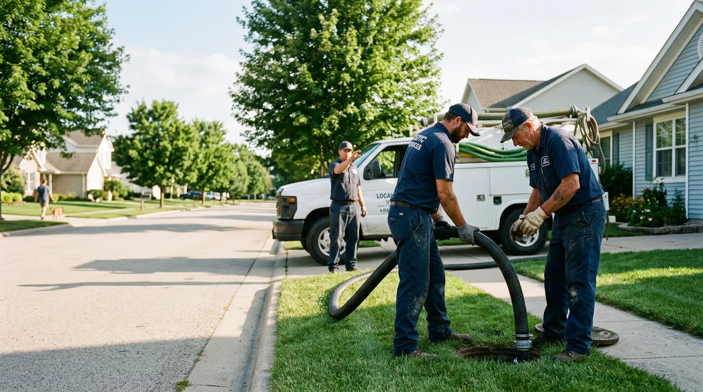 Septic Tank Cleaning in Nelsonville, WI